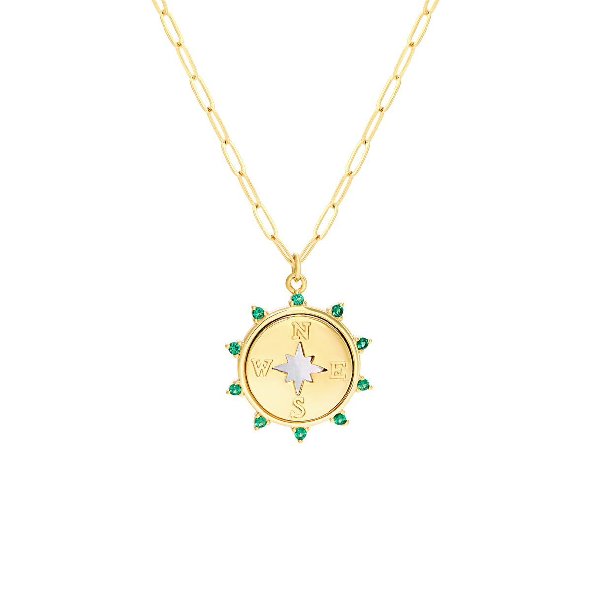 I Am Wanderlust Necklace (Shell) – Celeste Starre