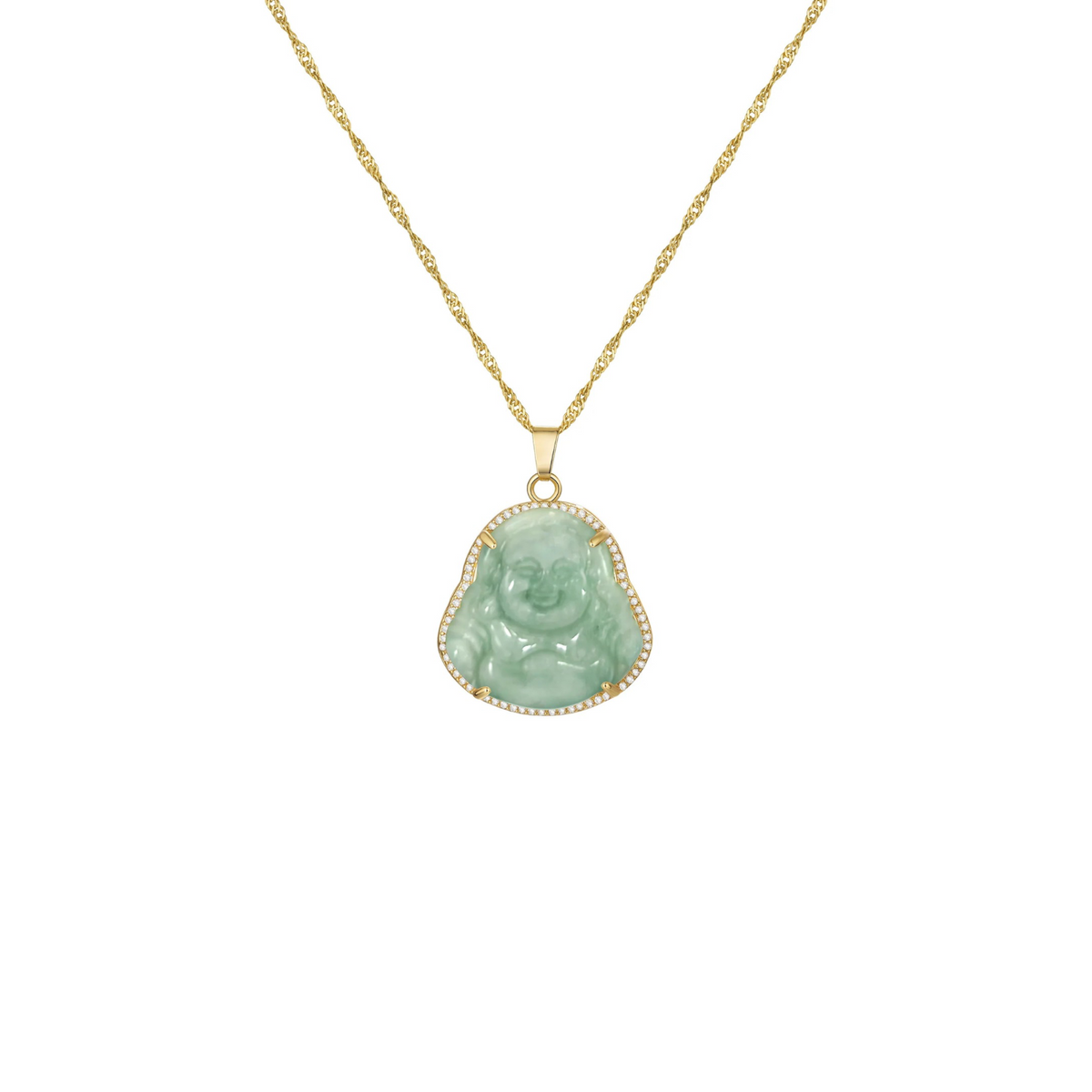 Happy Buddha Necklace