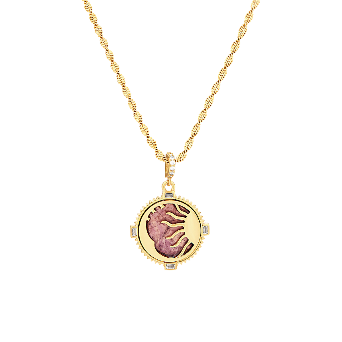 I Am Healthy Necklace (Amethyst) – Celeste Starre